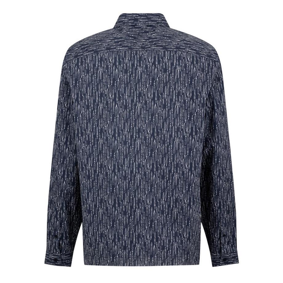 TED BAKER  Chemise Manches Longues Motiftyle Abstrait 