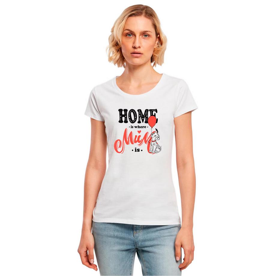 101 Dalmatians  T-ShirtHome Is Where Mum Is 