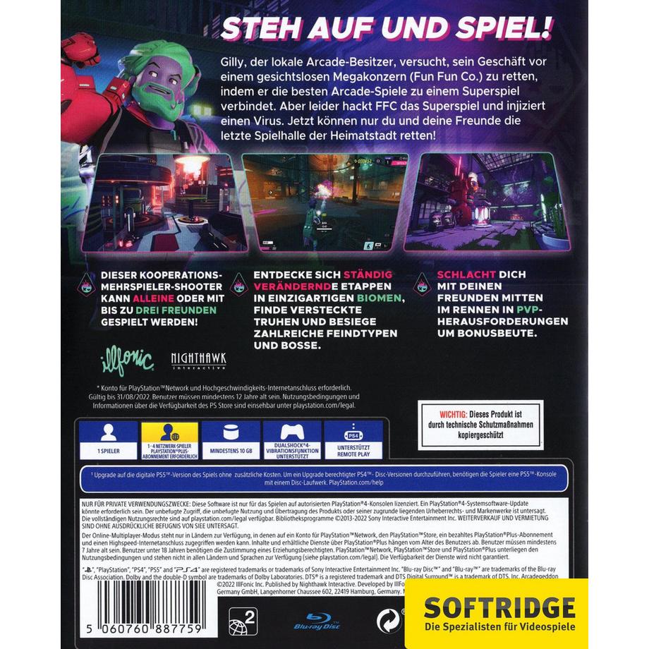 Gun Media  Arcadegeddon (Free Upgrade to PS5) 