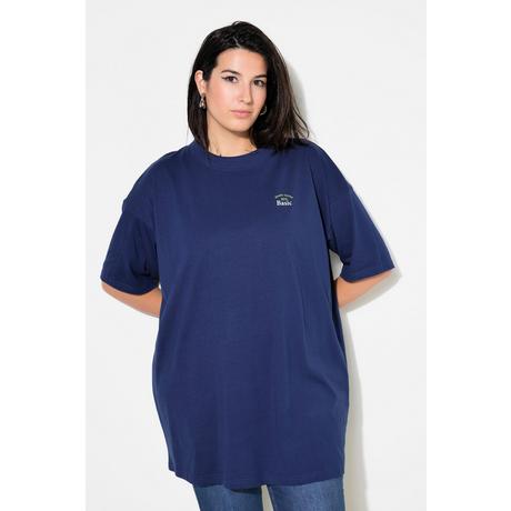 Studio Untold  T-shirt dal taglio oversize con stampa sul retro, scollo a girocollo e mezze maniche 