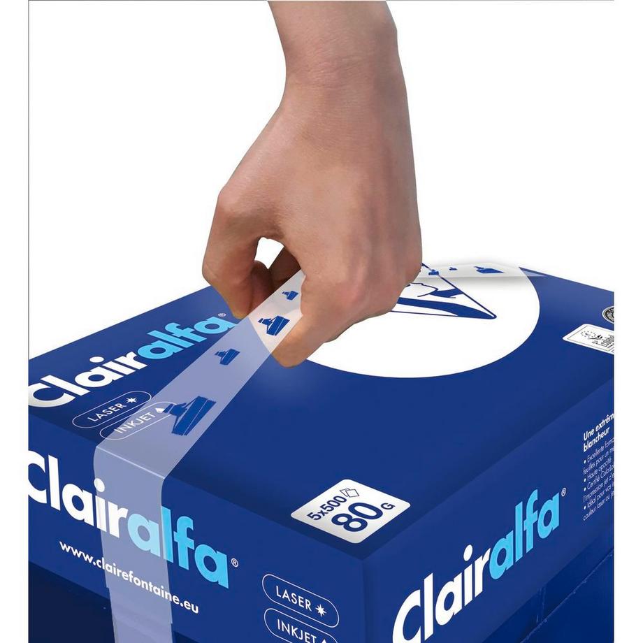 Clairefontaine Clairefontaine CLAIRALFA - Ultra blanc - A4 (210 x 297 mm) - 80 g/m² - 500 feuille(s) papier uni  