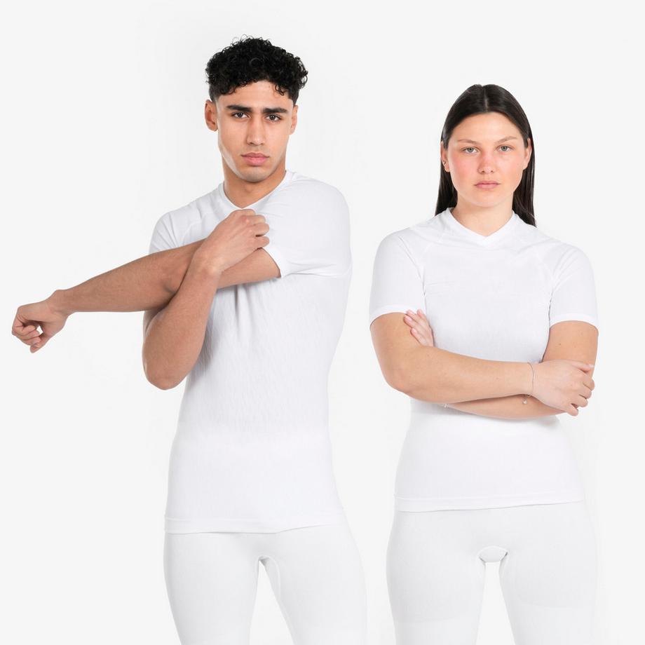 KIPSTA  Maglia intima termica maniche corte poliestere 