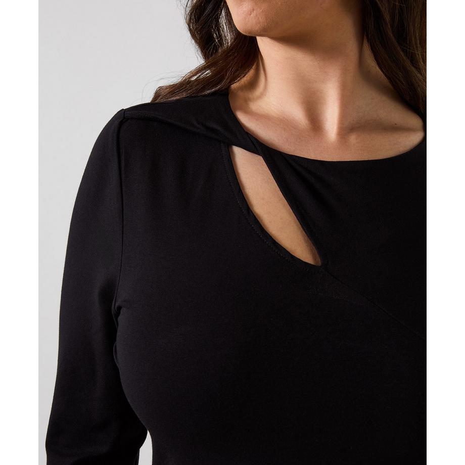 Joe Browns Serena Henley-Shirt mit langen Ärmeln  