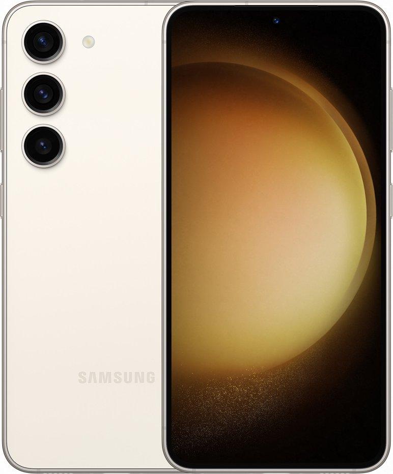 SAMSUNG  Ricondizionato Samsung Galaxy S23 5G Dual SIM 256 GB Cream - come nuovo 