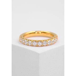 MUAU Schmuck  Ring Diamant 1.00ct. Gelbgold 750 