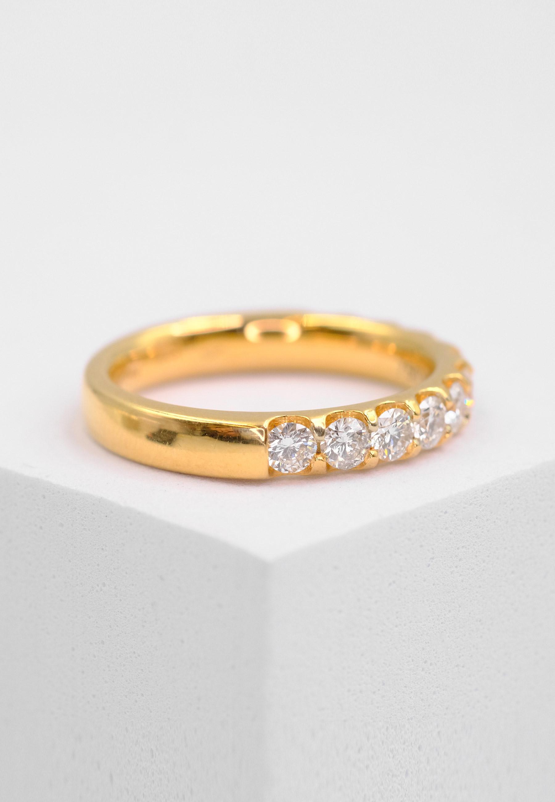 MUAU Schmuck  Ring Diamant 1.00ct. Gelbgold 750 