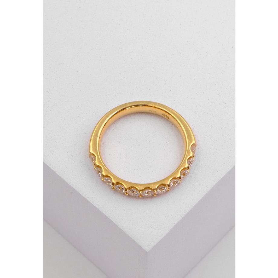 MUAU Schmuck  Ring Diamant 1.00ct. Gelbgold 750 