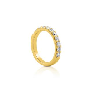 MUAU Schmuck  Bague diamant 1.00ct. or jaune 750 