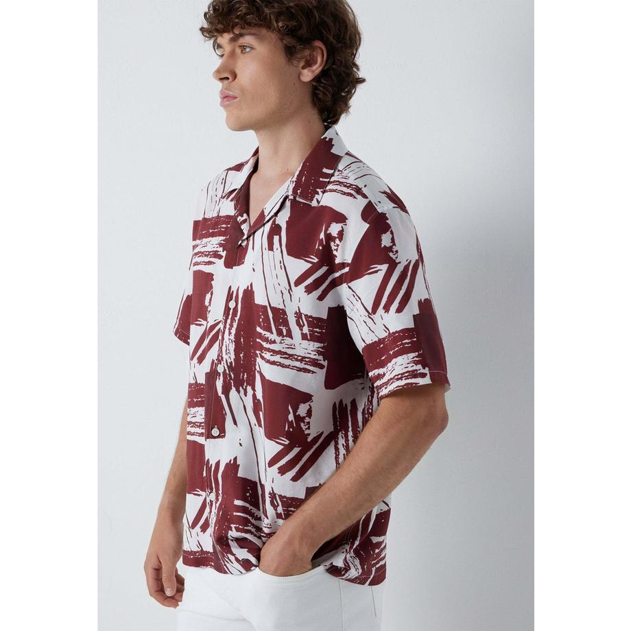 Chemise à manches courtes Printed