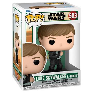 Figura POP Star Wars Il libro di Boba Fett 2 Luke Skywalker & Grogu