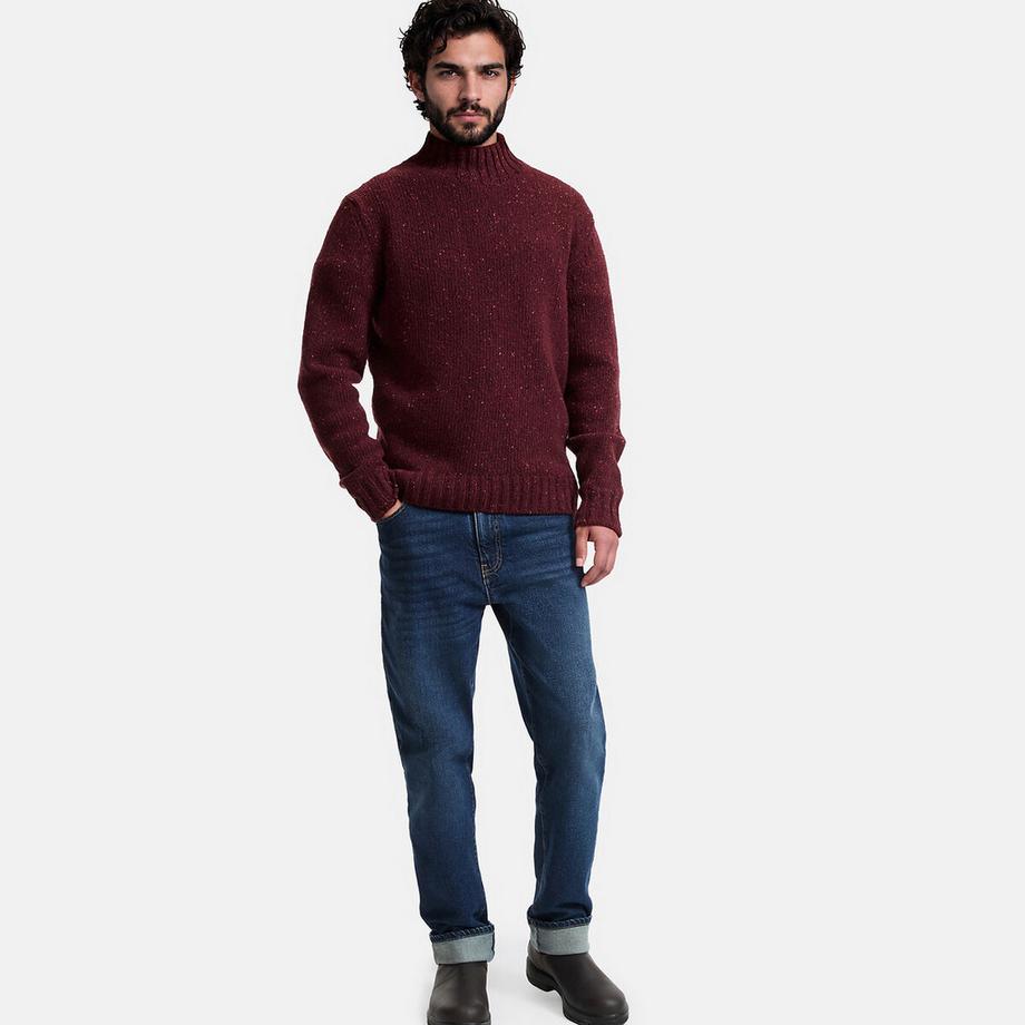 La Redoute Collections Maglione a maglia grossa con collo alto  