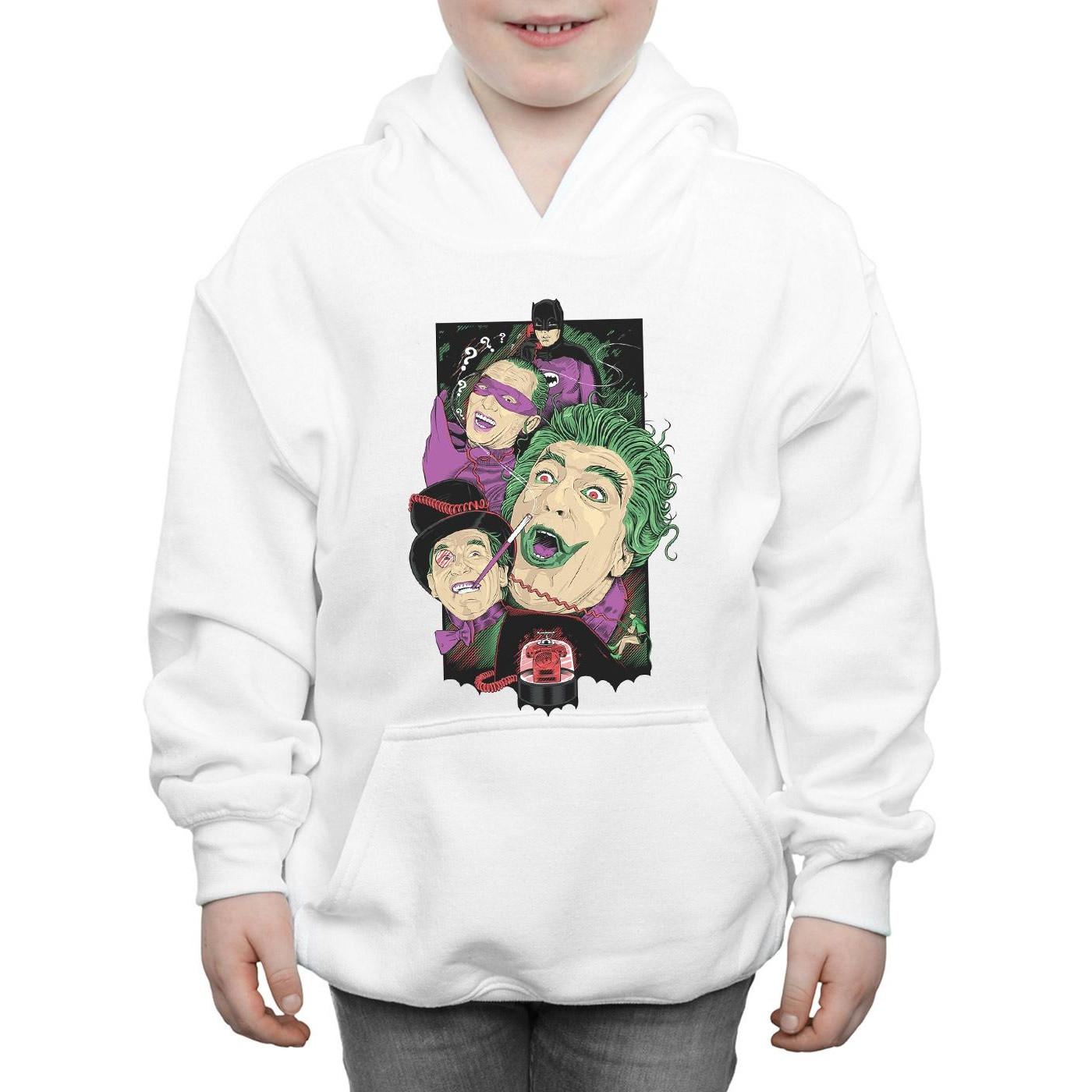 DC COMICS  Sweat à capuche ROGUES GALLERY 