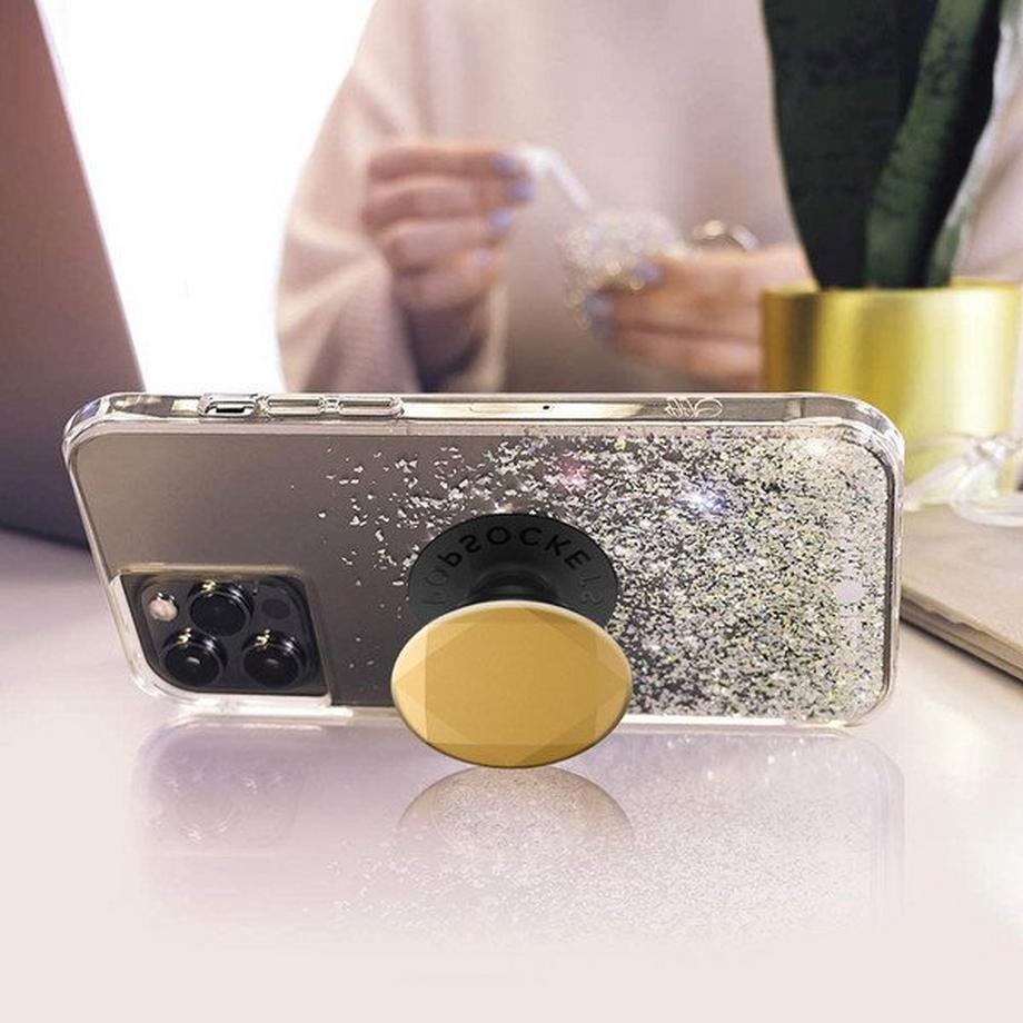 POPSOCKETS  PopGrip design metalique pour Téléphone 