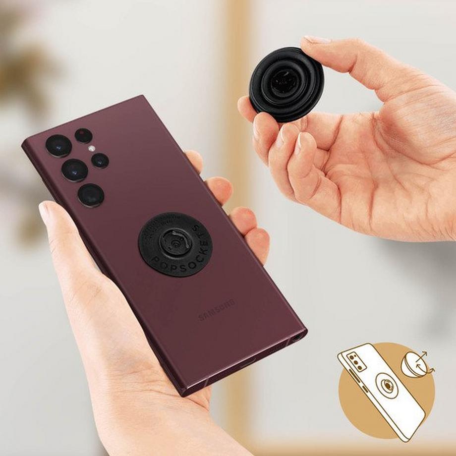 POPSOCKETS  PopGrip design metalique pour Téléphone 
