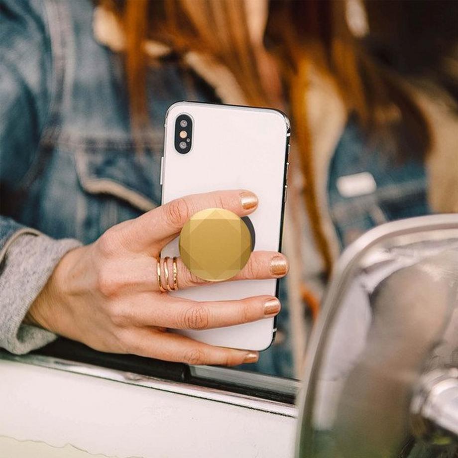 POPSOCKETS  PopGrip design metalique pour Téléphone 