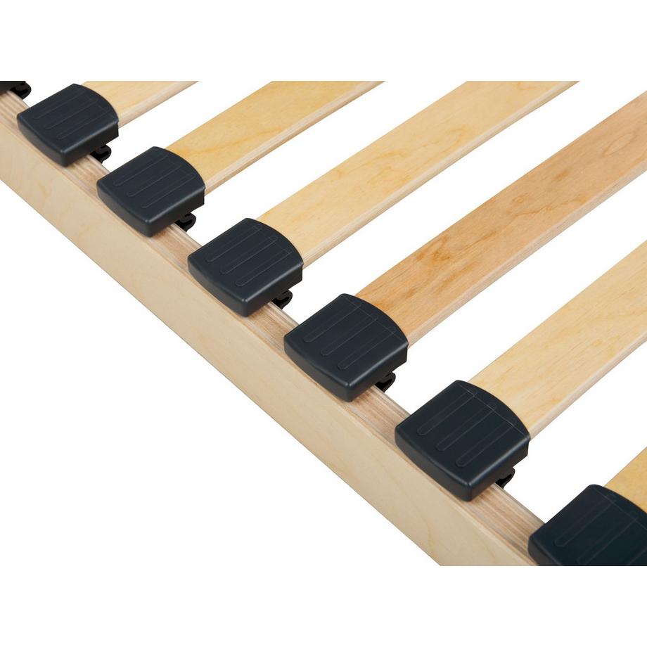 Beliani Base letto a doghe en Legno di betulla VOUZIERS  