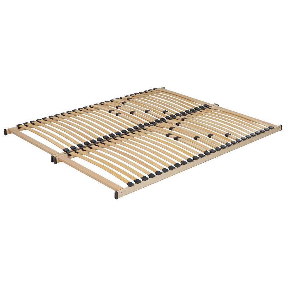 Beliani Base letto a doghe en Legno di betulla VOUZIERS  