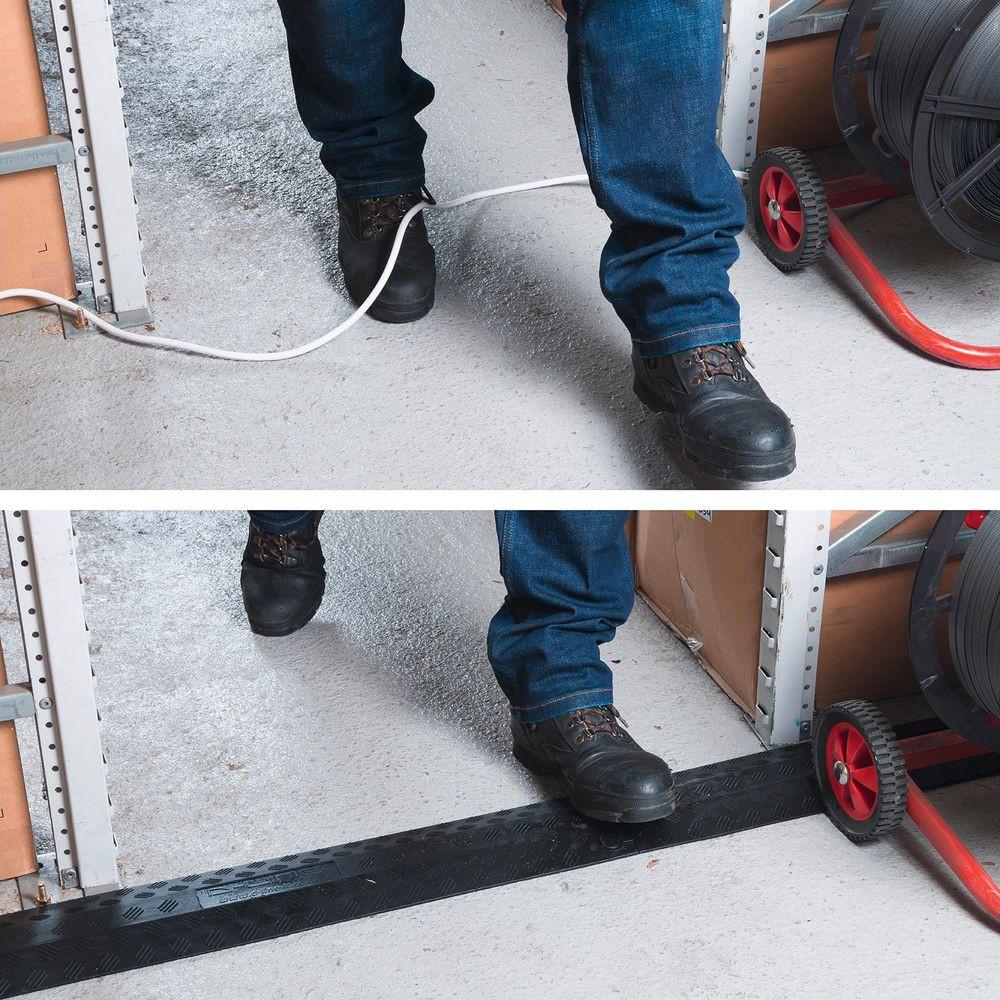 STEFFEN  57 00040 cavo proiettore Copricavo Nero 