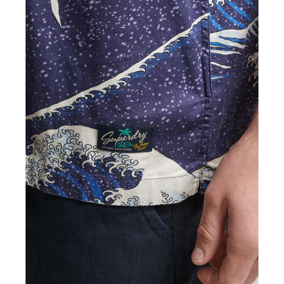 Superdry Camicia Hawaiana Maniche Corte  