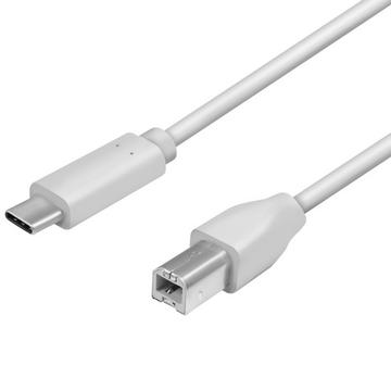 USB-C - USB-B 2.0 2 Meter