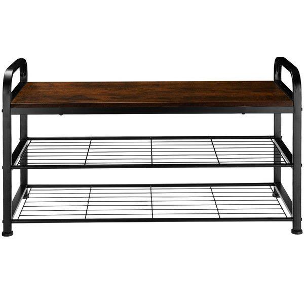 Tectake Étagère à chaussures SOUTHAMPTON 91x36x55cm  