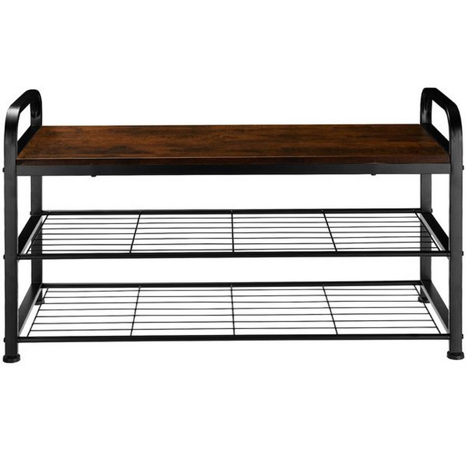 Tectake Schuhregal Southampton 91x36x55cm  