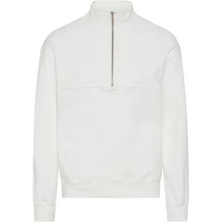 Colorful Standard Sweatshirt Half Zip Organic Optical White  