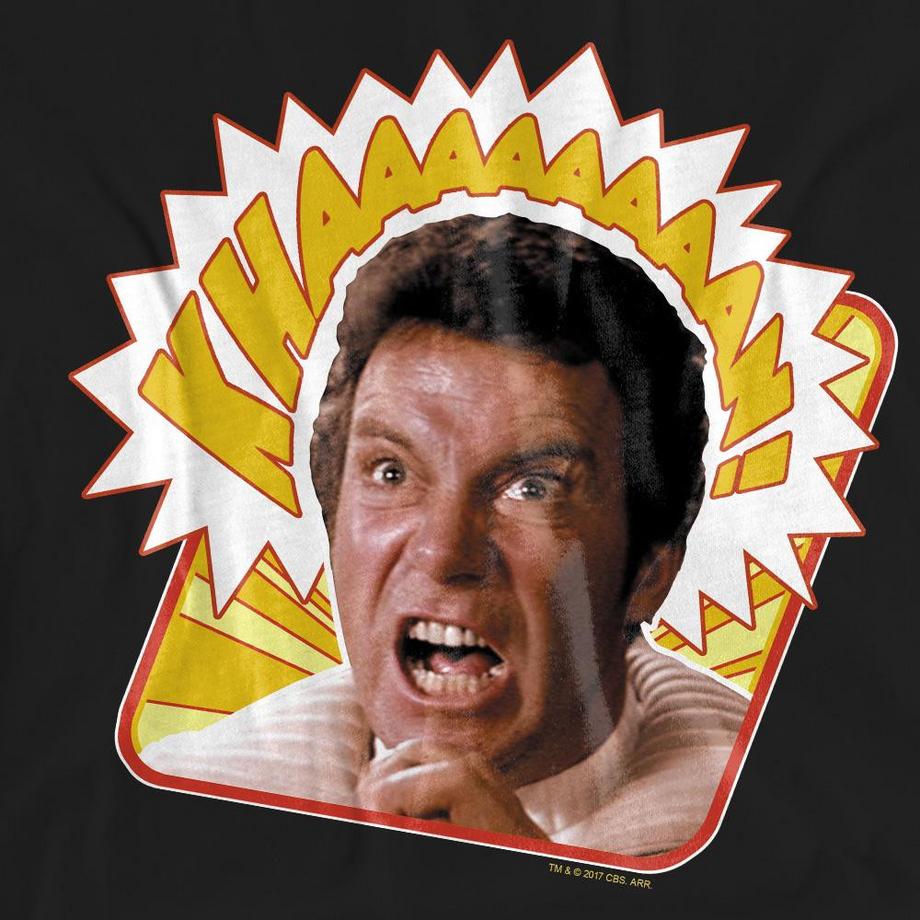 Star Trek Khaaaaaan Grafikdruck T-Shirt  