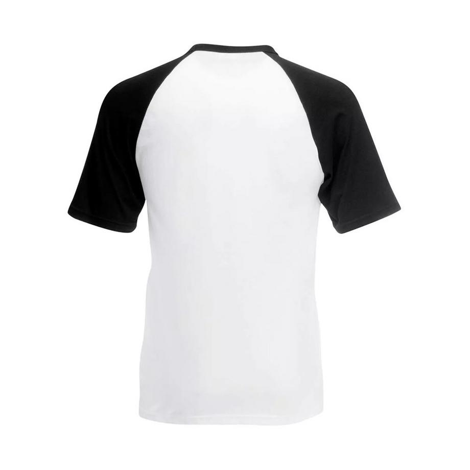 Fruit of the Loom T-shirt Baseball Manches Courtes  
