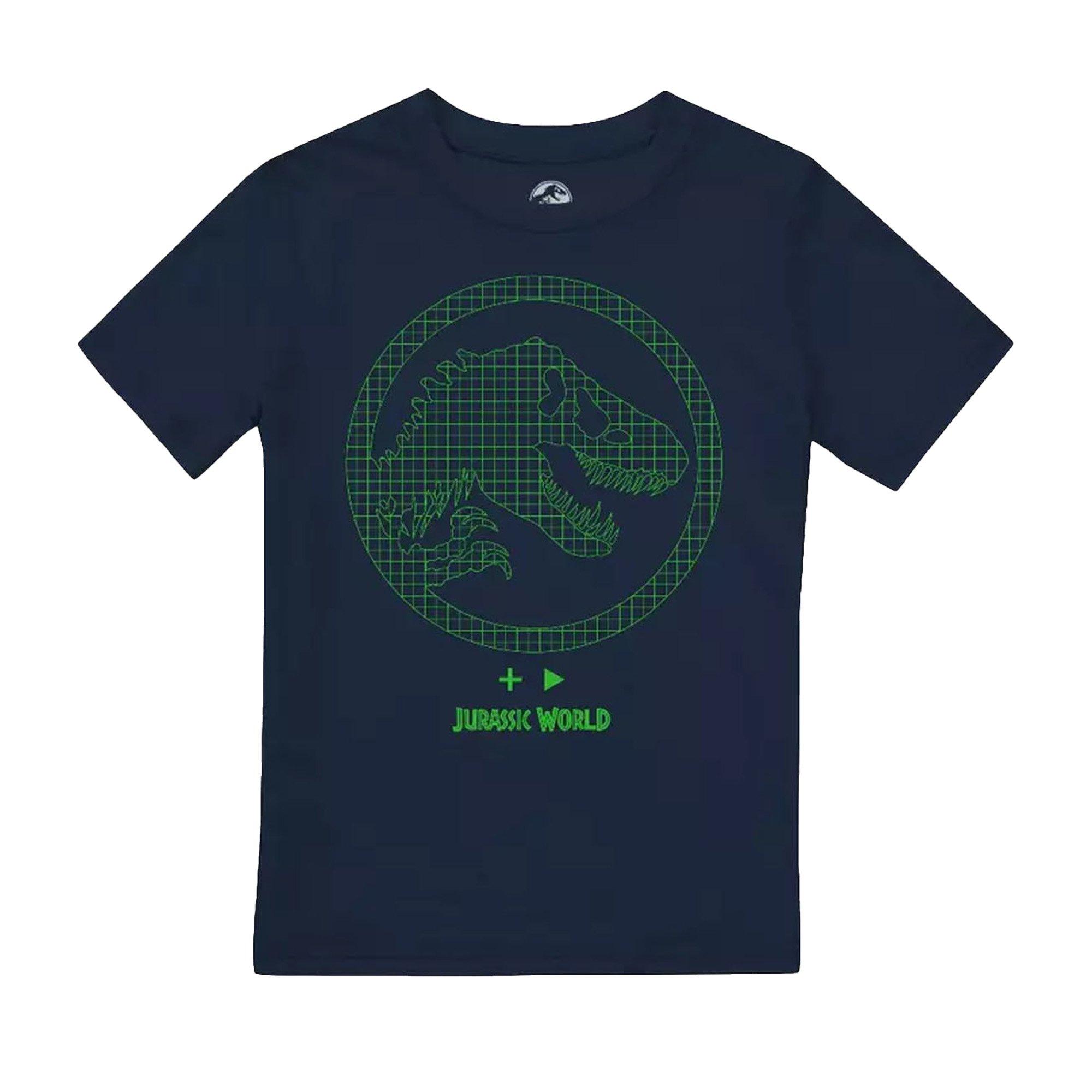 JURASSIC WORLD  Neon Gamer TShirt 