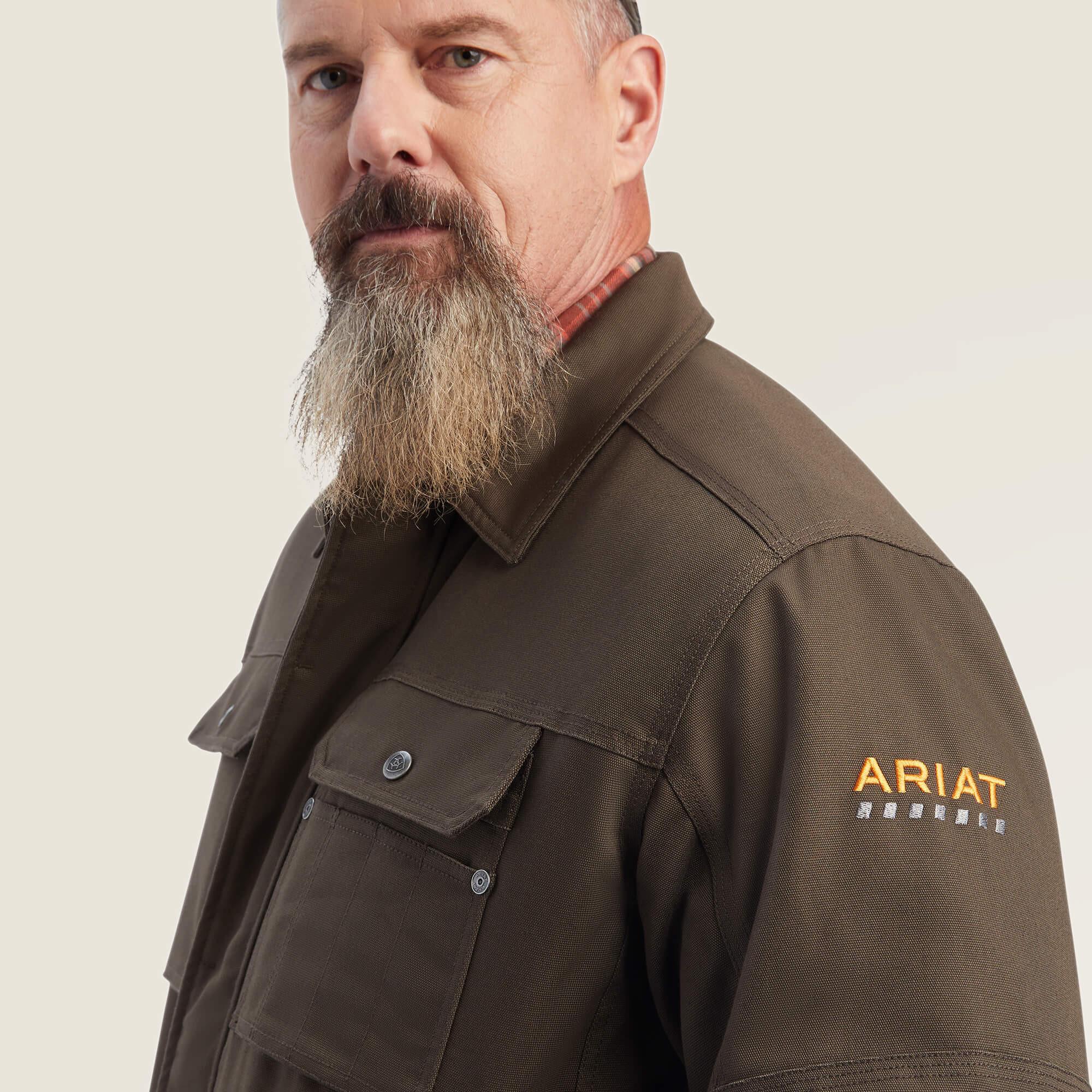 Ariat Rebar Wasserdichte Duracanvas Sherpa Gefütterte Jacke  