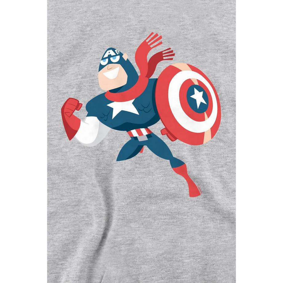CAPTAIN AMERICA Holiday Outfit Sweatshirt  