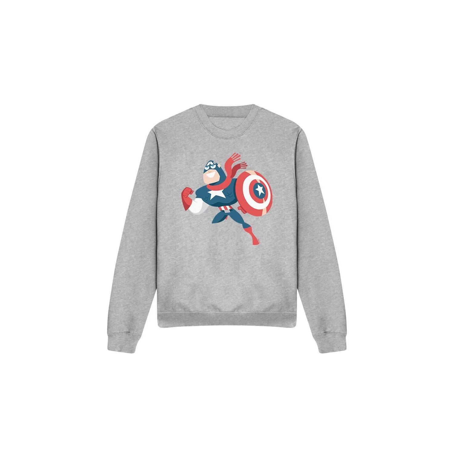 CAPTAIN AMERICA  Holiday Outfit Sweatshirt 