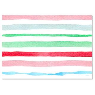 trendform Sets de table en papier WATERMELON 4 x 12 feuilles  