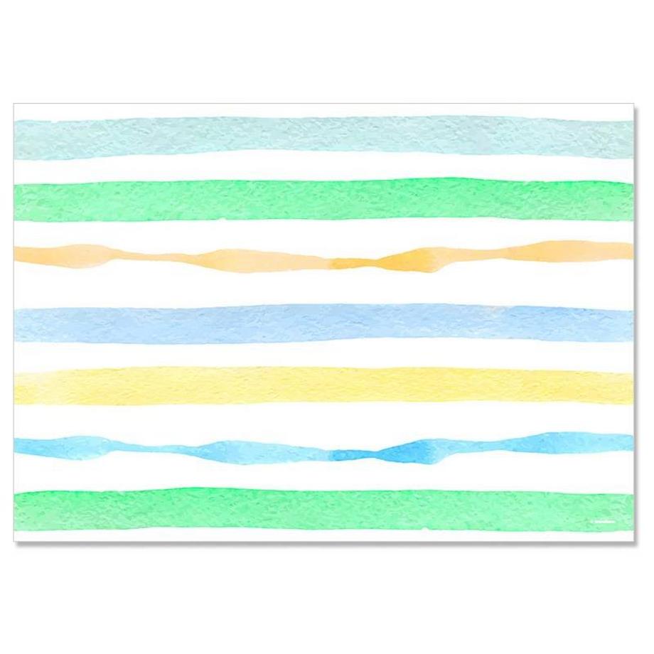trendform Sets de table en papier WATERMELON 4 x 12 feuilles  