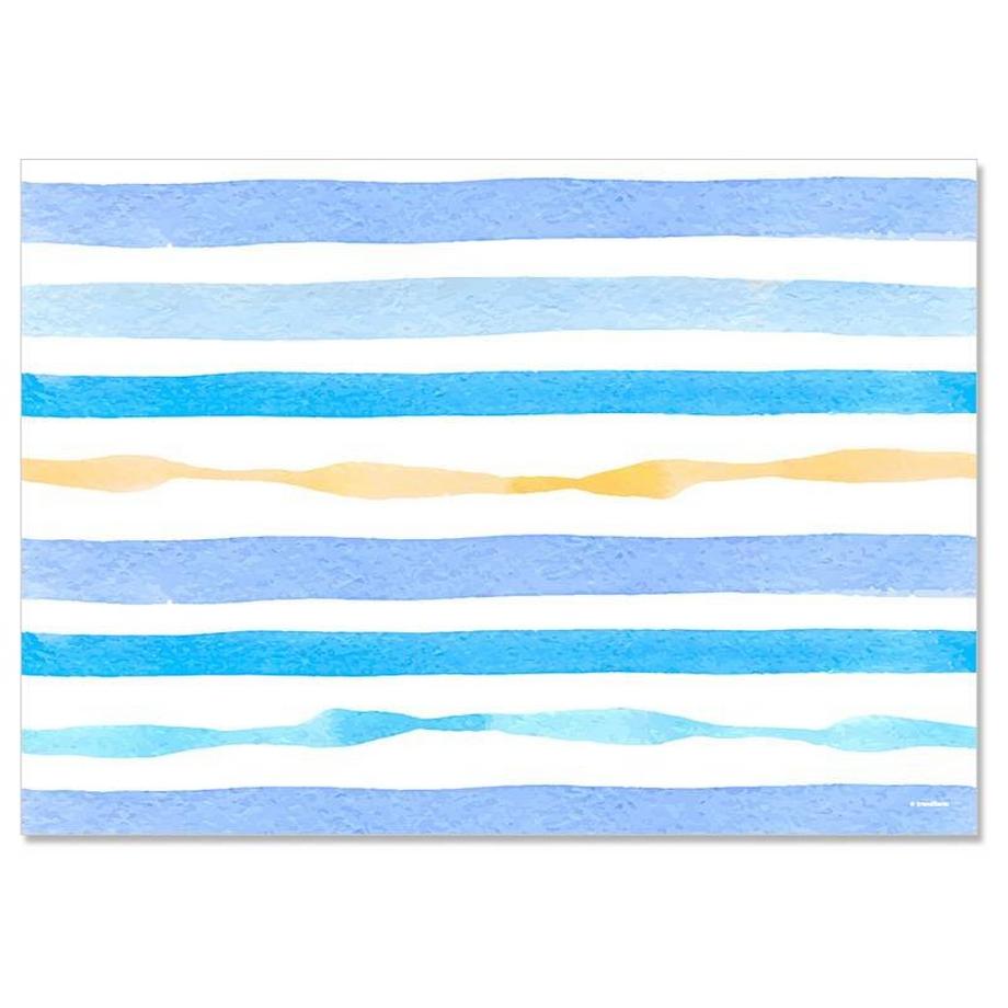 trendform Sets de table en papier WATERMELON 4 x 12 feuilles  