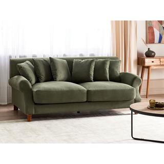 Beliani 2 Sitzer Sofa aus Polyester Glamourös EIKE  