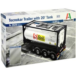 Italeri  1:24 Tecnokar Trailer w/ 20ft Tank 