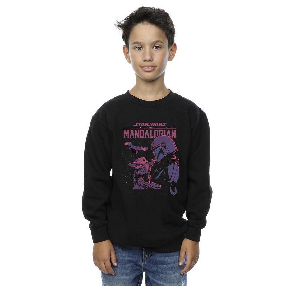 STAR WARS  The Mandalorian Hello Friend Sweatshirt 