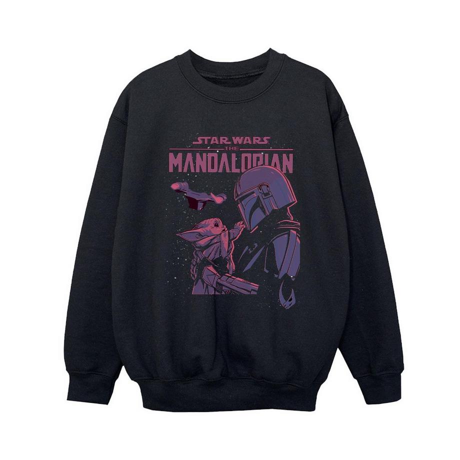 STAR WARS  The Mandalorian Hello Friend Sweatshirt 