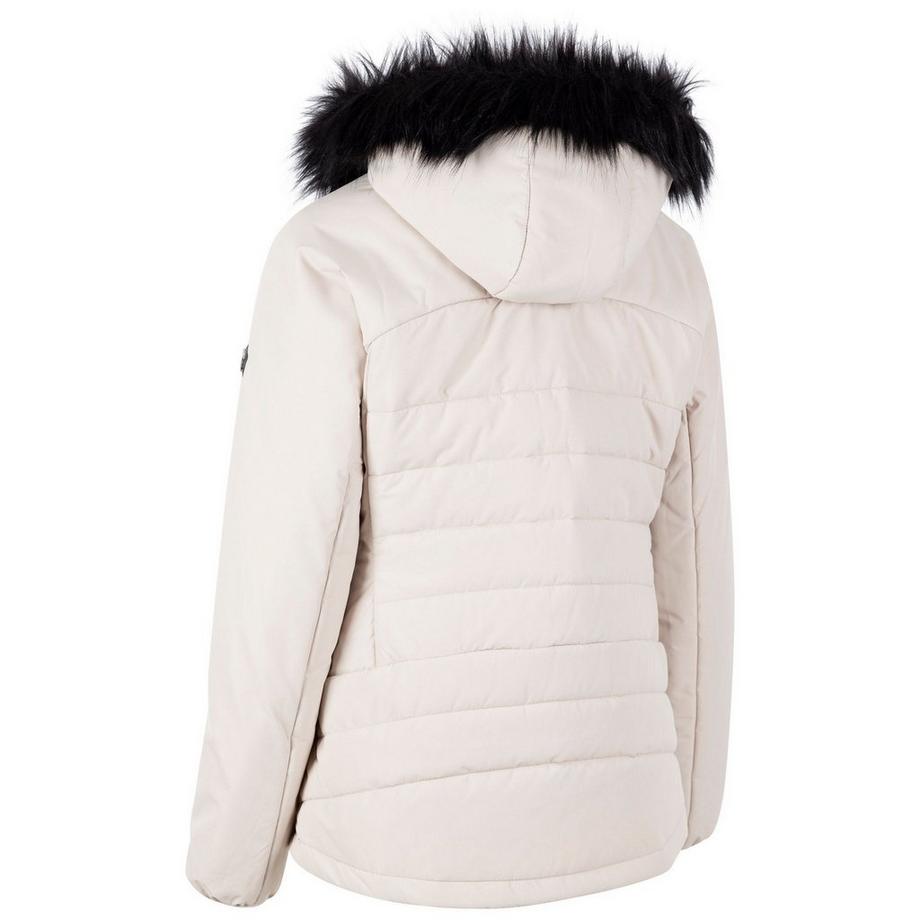Trespass Veste matelassée avec capuche en fausse fourrure  