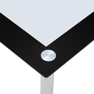 VidaXL tavolo da pranzo Acciaio inossidabile  