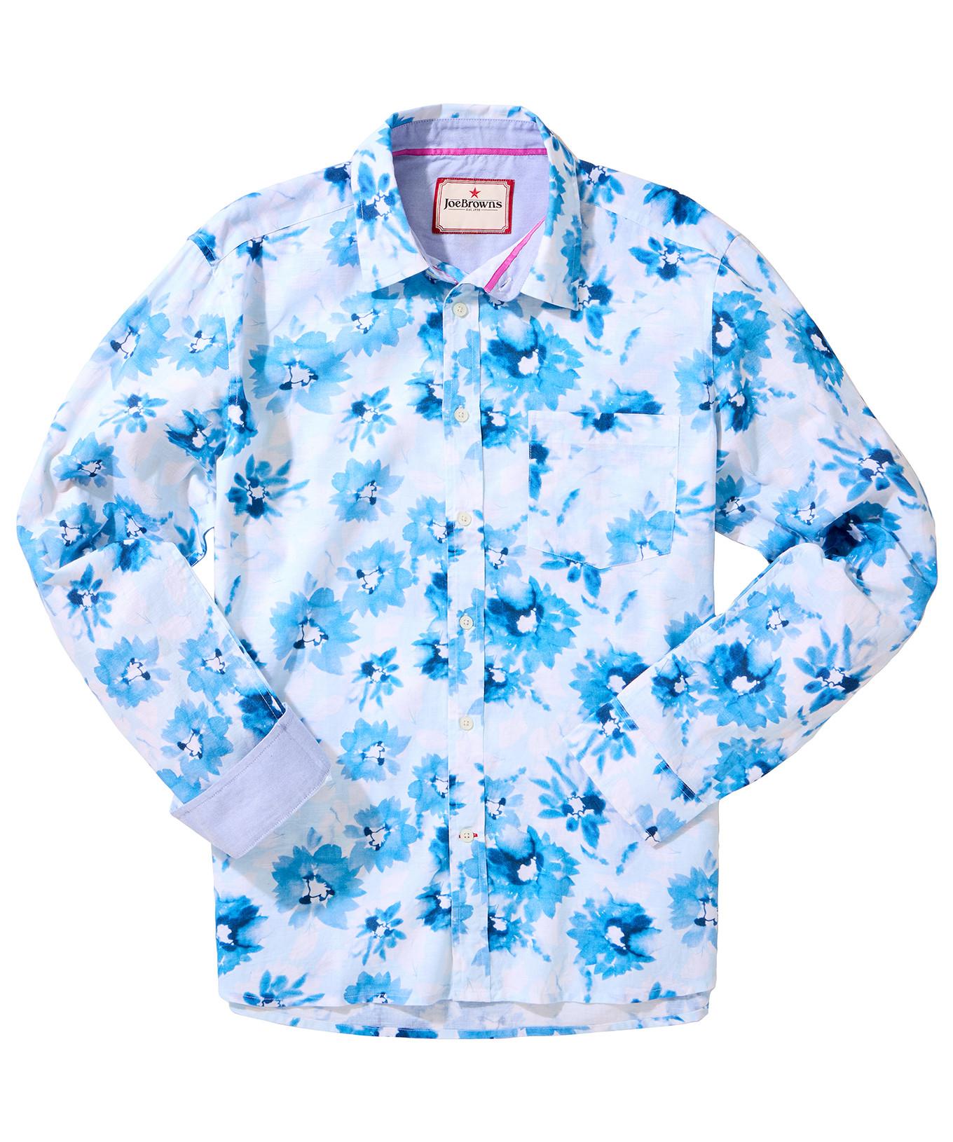 Joe Browns  Shirt mit Aquarell-Blumendruck 