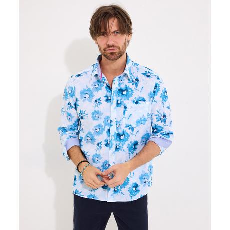 Joe Browns  Shirt mit Aquarell-Blumendruck 