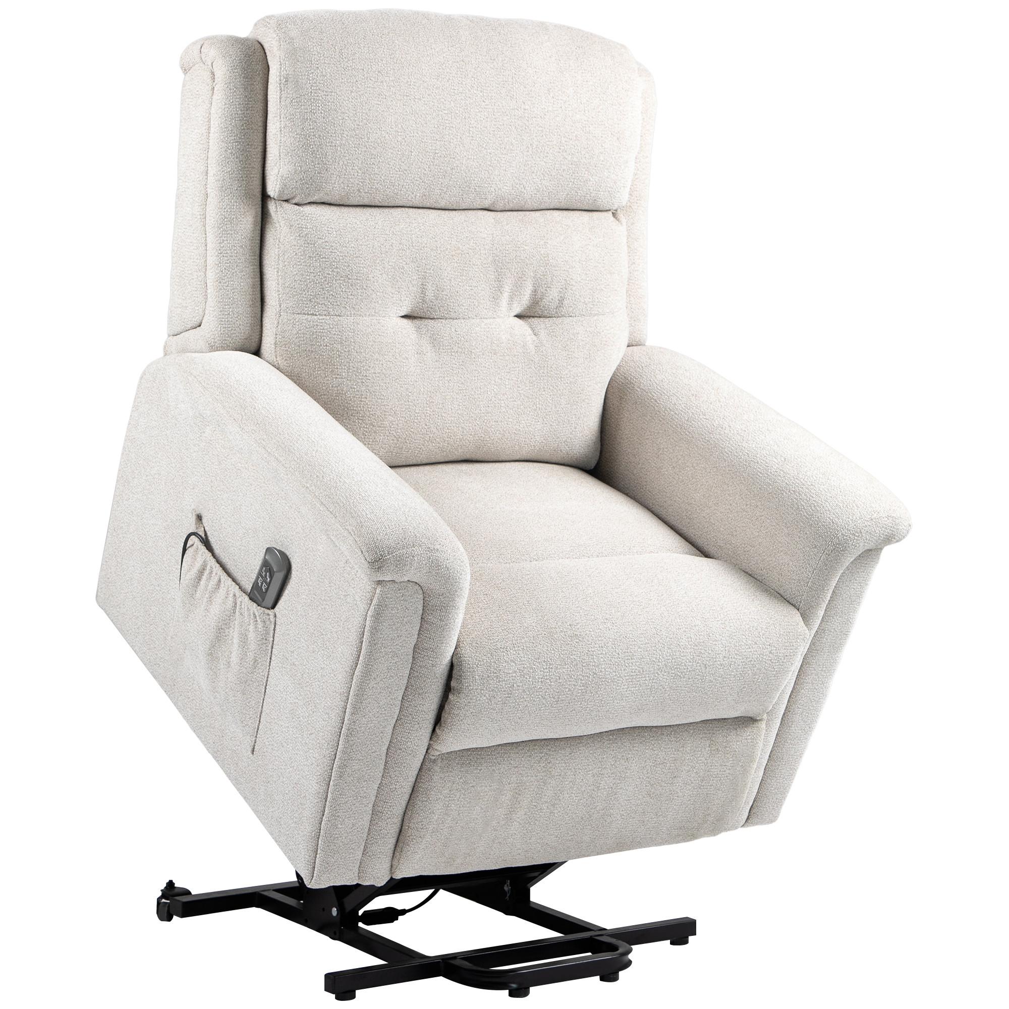 HOMCOM  Fauteuil avec aide à se lever 