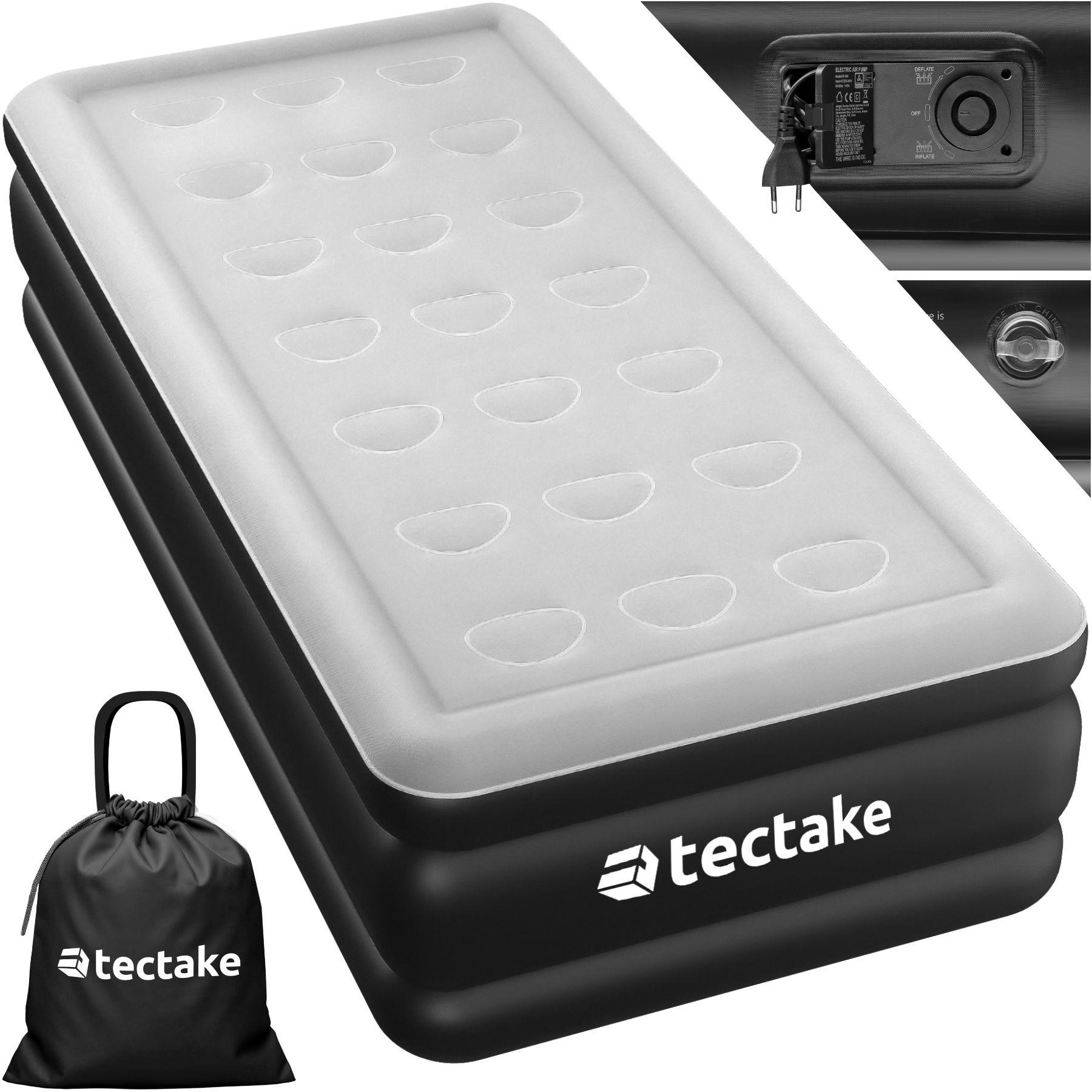 Tectake Matelas gonflable AirDreams avec pompe électrique  