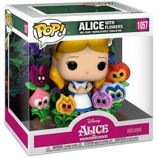 Funko  Figurine POP Disney Alice au Pays des Merveilles 70ème Alice avec fleurs 