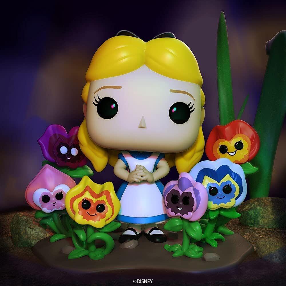 Funko  POP Figur Disney Alice im Wunderland 70. Alice mit Blumen 