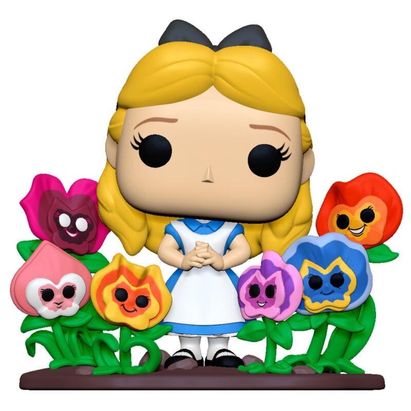 Funko  Figurine POP Disney Alice au Pays des Merveilles 70ème Alice avec fleurs 