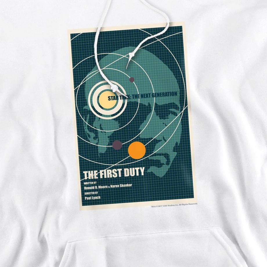 Star Trek The Next Generation Season 5 Episode 19 Felpa con cappuccio  